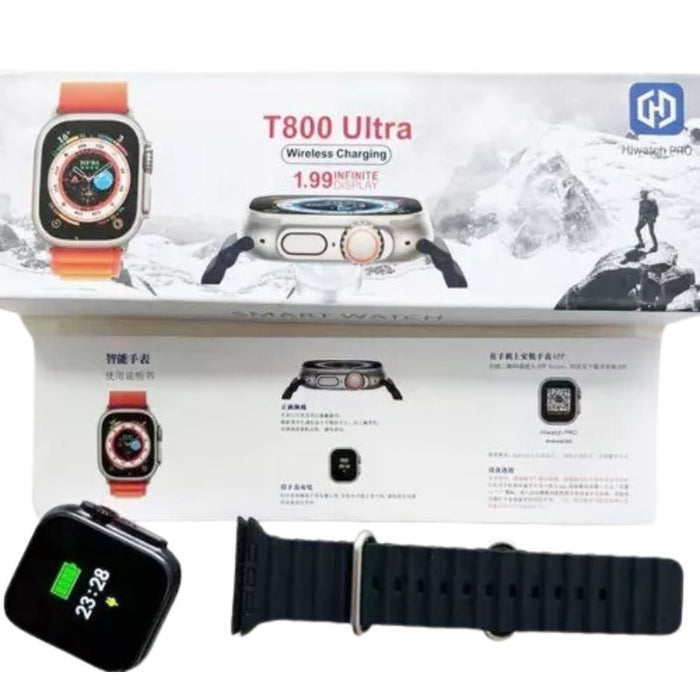 Combo Smartwatch T800 Ultra con Audífonos