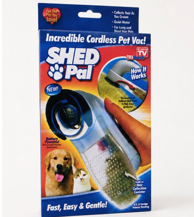 Aspiradora para Mascotas Shed Pal - Cepillo con Aspirado Integrado