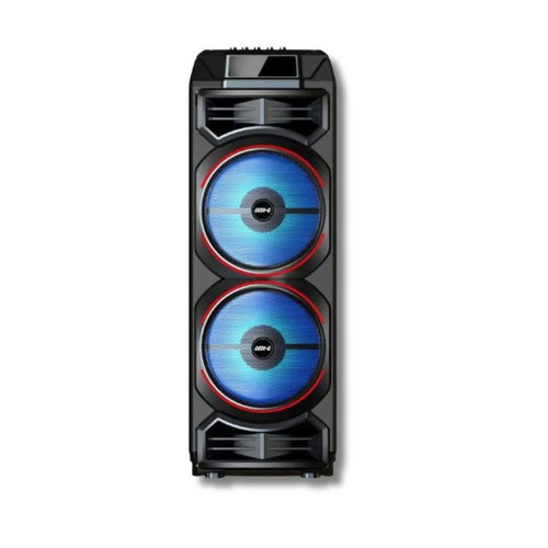 Cabina de Sonido Gedi-G GD-2885 Doble 8” Bluetooth con Luces RGB
