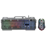 Combo Teclado y Mouse Gamer RGB con Cable