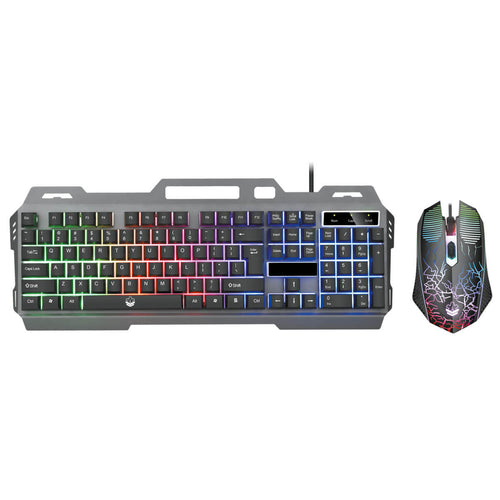 Combo Teclado y Mouse Gamer RGB con Cable