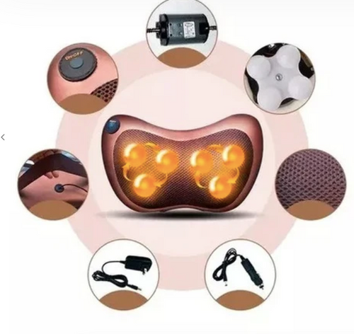 Cojín Masajeador Corporal Shiatsu con Calor | Cuello, Espalda y Piernas