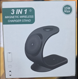 Cargador Inalámbrico Magnético Plegable 3 en 1