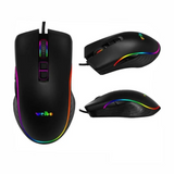 Mouse Gamer S180 Ergonómico con RGB