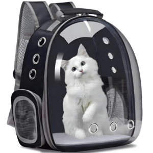 Mochila Transportadora para Mascotas con Ventana Transparente