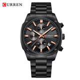Reloj Curren 8490 Acero Inoxidable Cronógrafo para Hombre