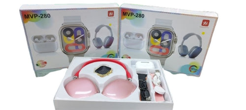 Combo Smartwatch MVP 280 Ultra 3 en 1