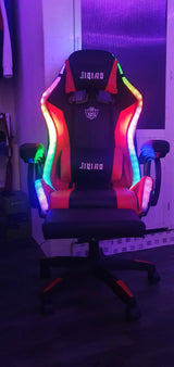 Silla Gamer RGB con Luces LED Reclinable