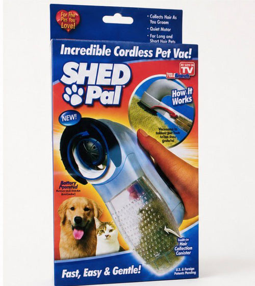 Aspiradora para Mascotas Shed Pal - Cepillo con Aspirado Integrado