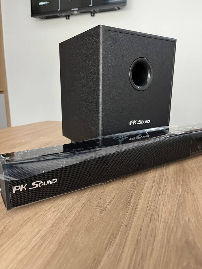 Barra de Sonido PK Sound 2.1 con Subwoofer y Bluetooth
