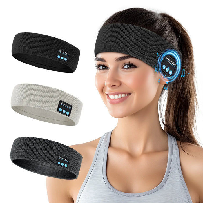 Diadema Deportiva con Audífonos Bluetooth Integrados