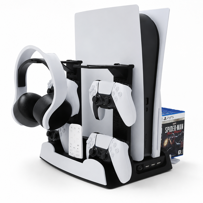 base de soporte multifuncional con estación de carga y refrigeración  PlayStation 5